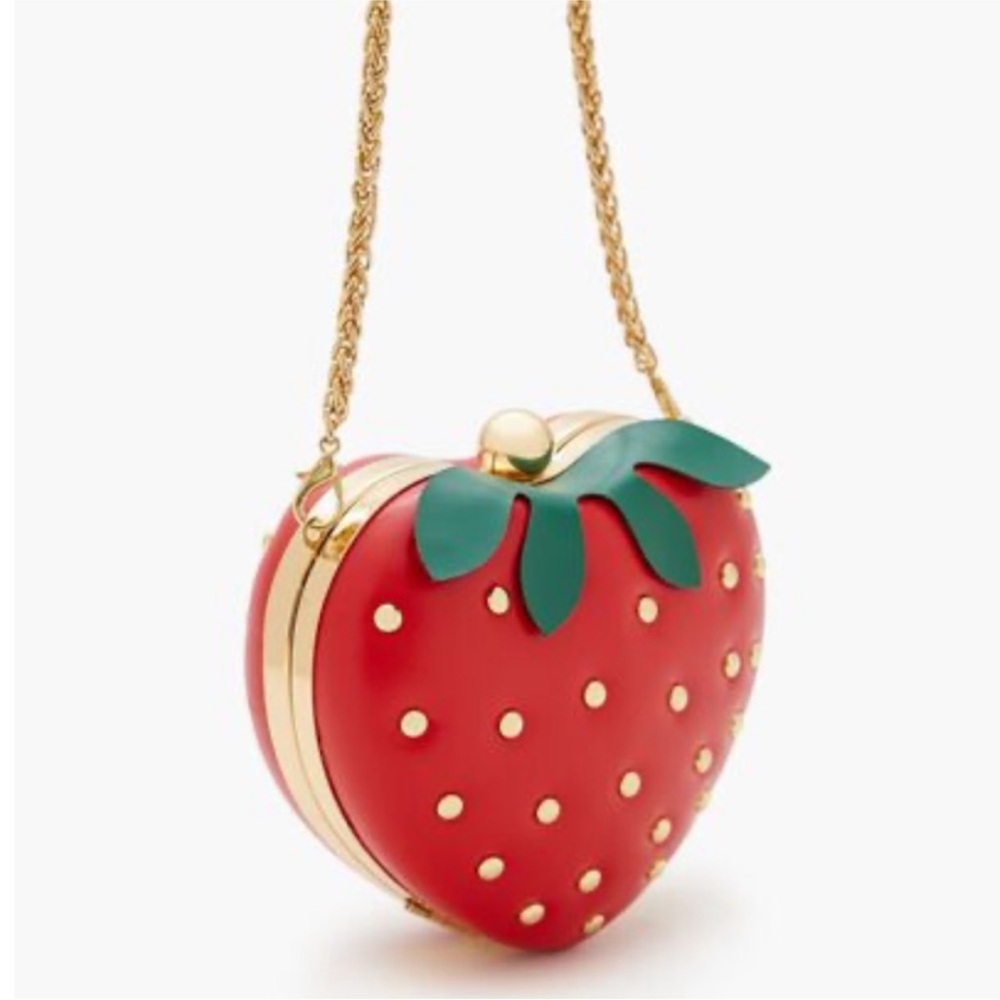 NWOT Strawberry Crossbody Purse - Picture 2 of 6